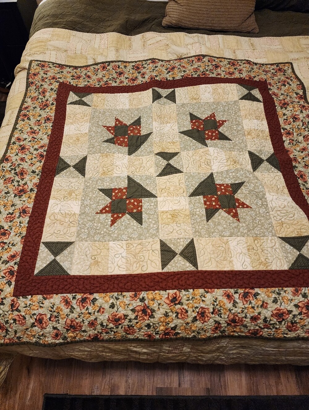 Handmade Wall Hanging Or Chair Cover 44x44